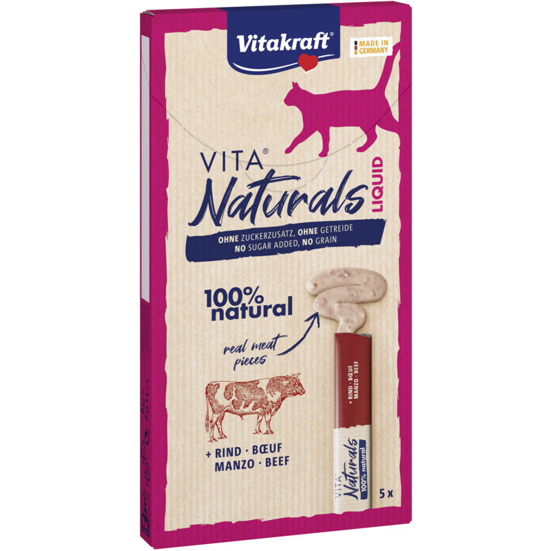 Een afbeelding van Vitakraft Vita naturals liquid beef