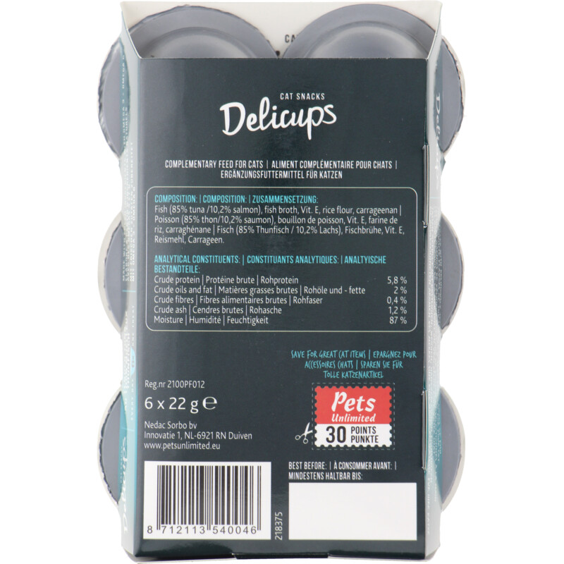 Een afbeelding van Rosewood Delicups tuna