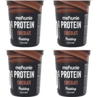 Een afbeelding van Melkunie Protein chocolade pudding 4x