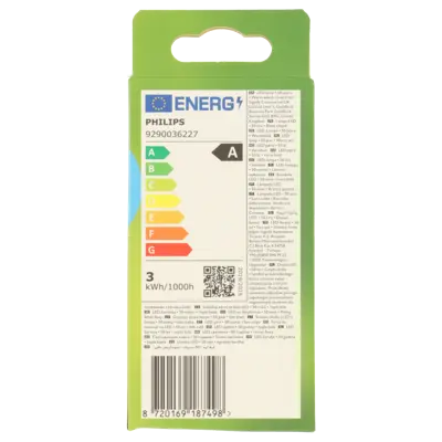 pdp-image-Philips Led fil standaard E27 40W helder