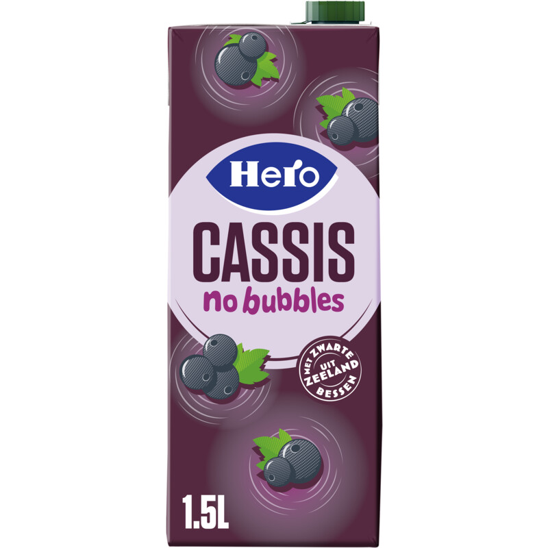 Een afbeelding van Hero Cassis no bubbles