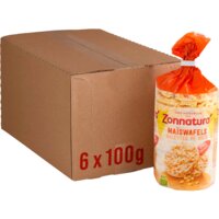 Een afbeelding van Zonnatura Maïswafels doos