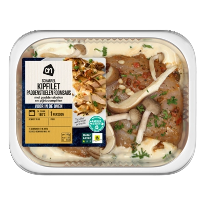 pdp-image-AH Scharrel kipfilet paddenstoelen roomsaus