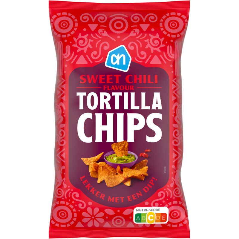 AH Knapperige tortilla chips sweet chili bestellen Albert Heijn