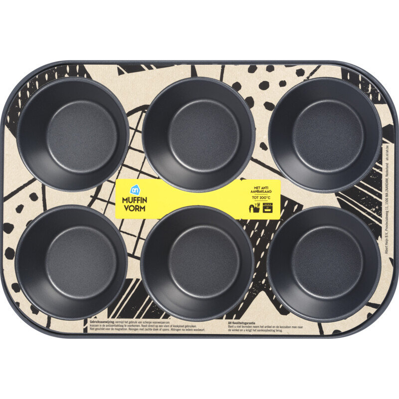 Een afbeelding van AH Muffinvorm 6 cups