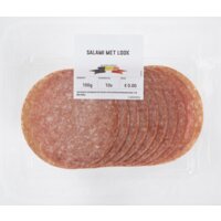 Een afbeelding van AH Salami met look bel