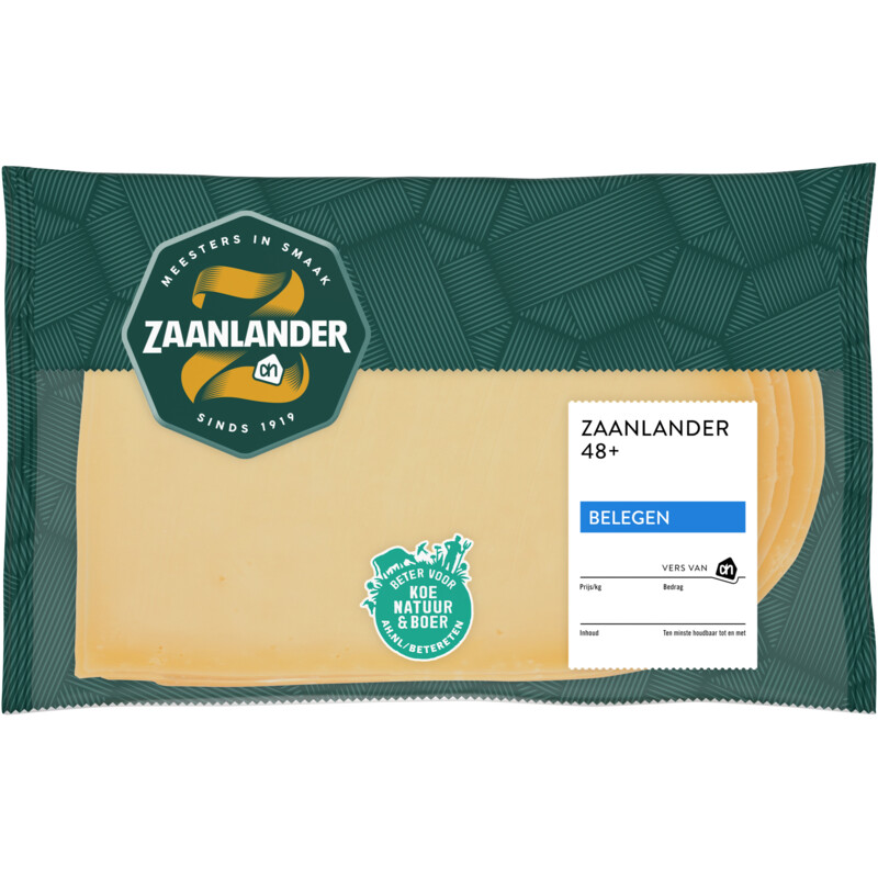 Een afbeelding van AH Zaanlander Belegen 48+ plakken