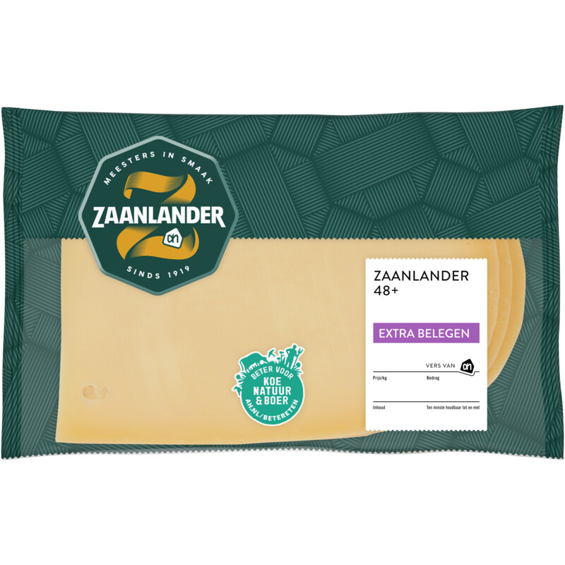 Een afbeelding van AH Zaanlander Extra belegen 48+ plakken