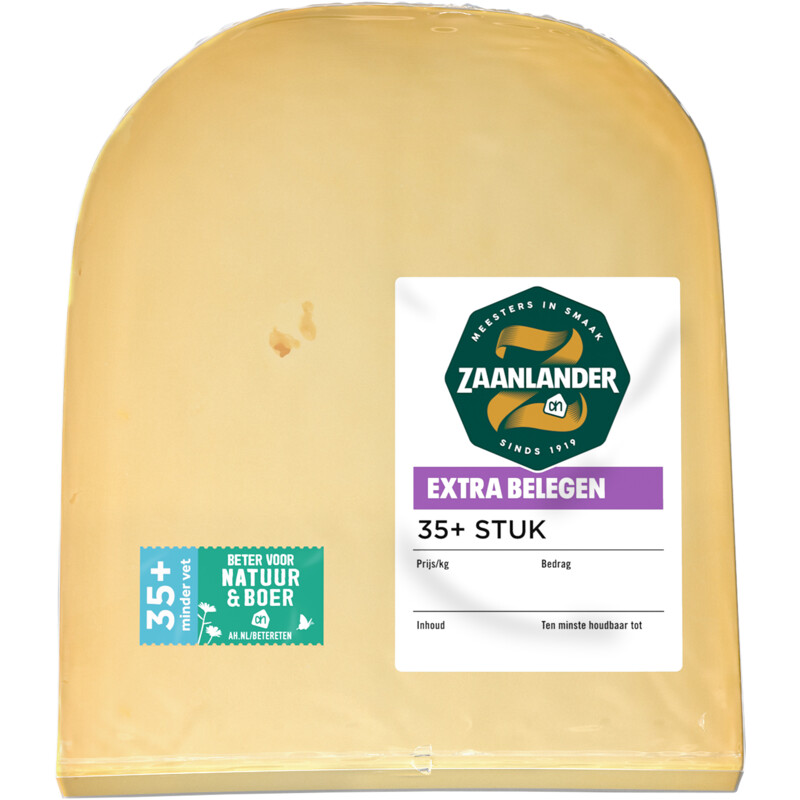 Een afbeelding van AH Zaanlander Extra belegen 35+ stuk