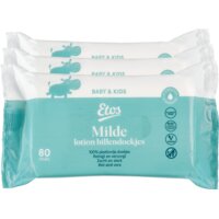 Afbeelding van Etos Baby lotion doekjes mild plasticvrij