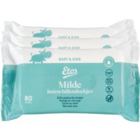 Een afbeelding van Etos Baby lotion doekjes mild plasticvrij