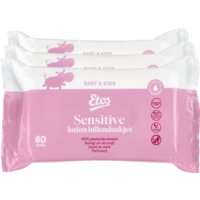 Een afbeelding van Etos Baby sensitive lotion billendoekjes