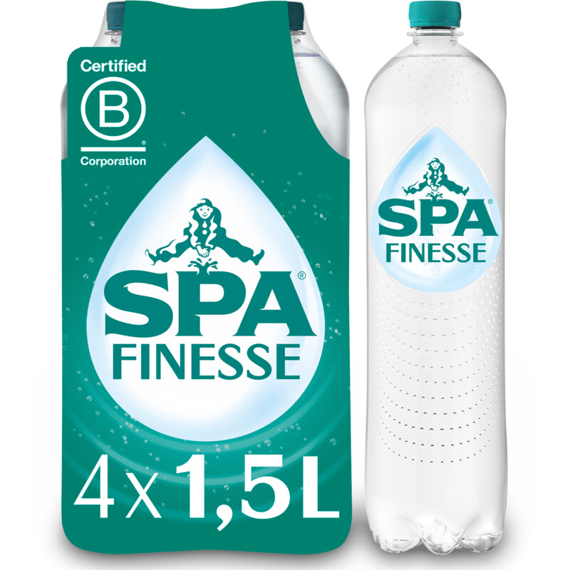 Een afbeelding van Spa Finesse licht bruisend mineraalwater