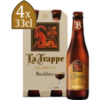 Een afbeelding van La Trappe Trappist bockbier 4-pack
