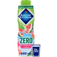 Een afbeelding van Karvan Cévitam Zero watermeloen & aardbei siroop