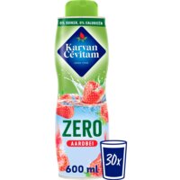 Een afbeelding van Karvan Cévitam Zero aardbei siroop