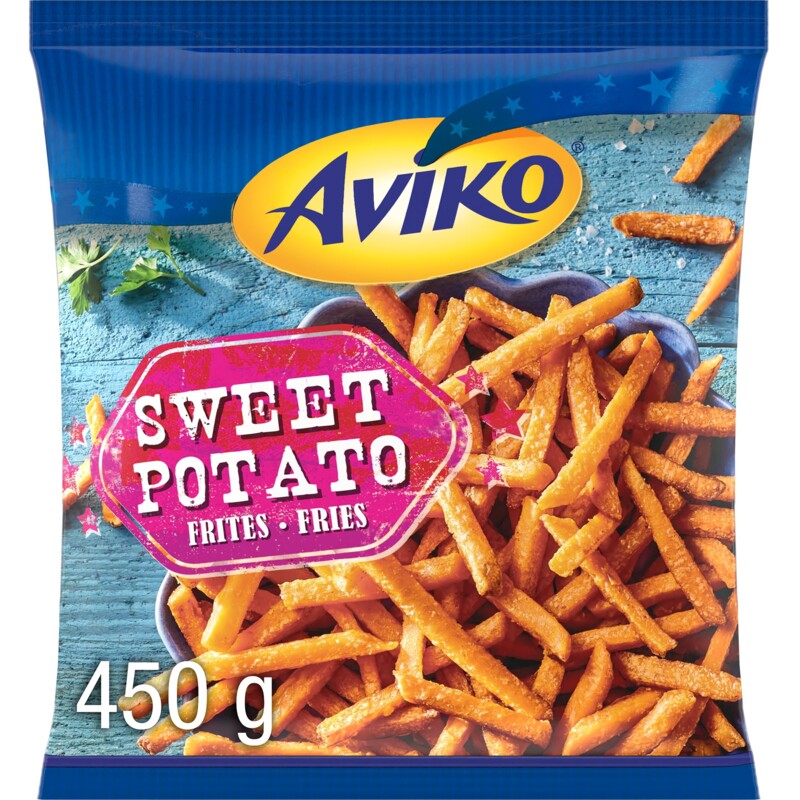 Een afbeelding van Aviko Zoete aardappel friet