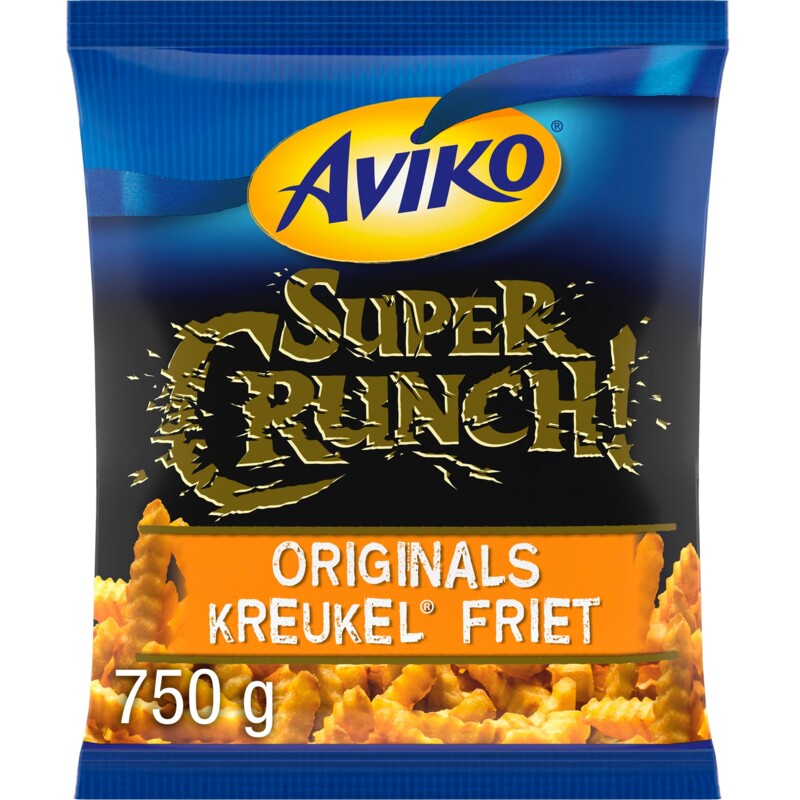 Een afbeelding van Aviko Supercrunch originals kreukel friet