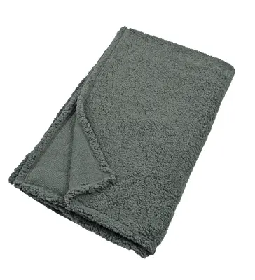 pdp-image-S&A Plaid boucle 130x170cm groen