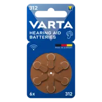 Varta Hearing aid batteries 312