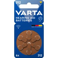 Een afbeelding van Varta Hearing aid batteries 312