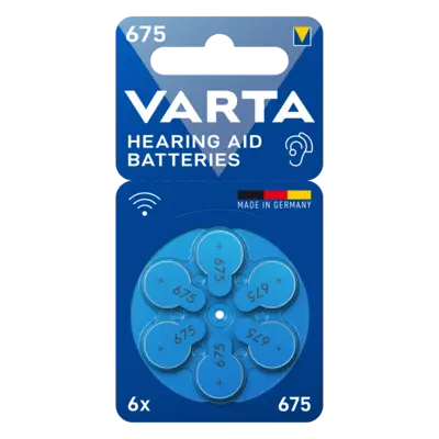 pdp-image-Varta Hearing aid batteries 675