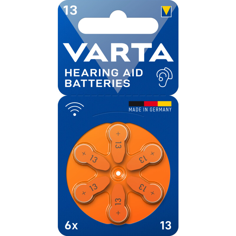 Een afbeelding van Varta Hearing aid batteries 13