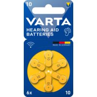 Een afbeelding van Varta Hearing aid batteries 10