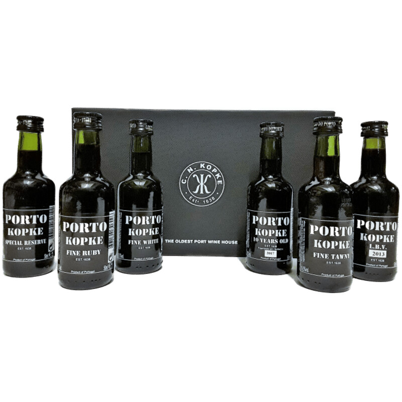 Een afbeelding van Kopke Port miniaturen