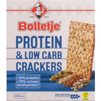 Een afbeelding van Bolletje Crackers protein low carb