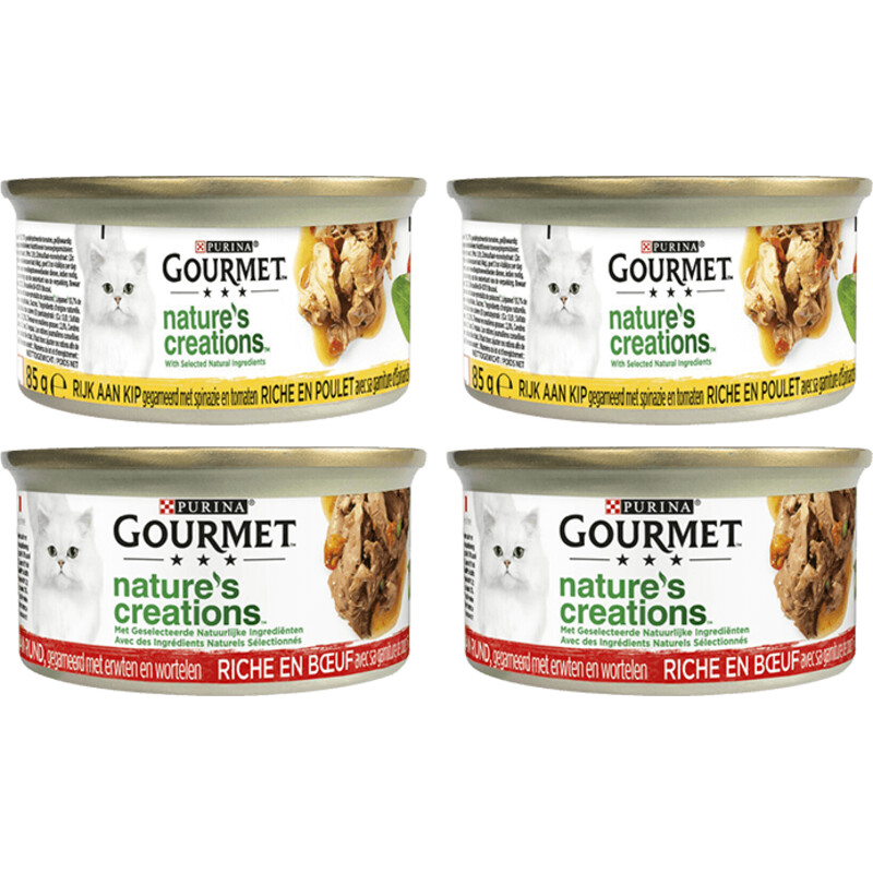 Een afbeelding van Gourmet Nature's Creations Pakket