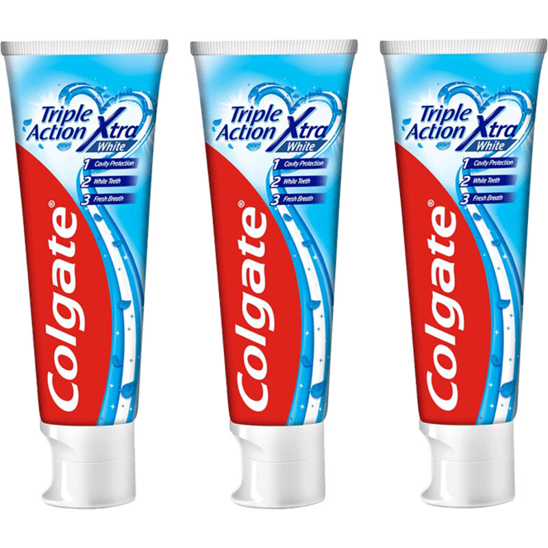 Een afbeelding van Colgate Triple Whitening 3-pack