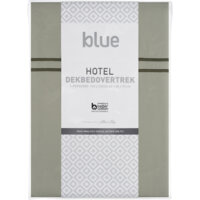 Een afbeelding van Blue Dekbedovertrek hotel groen 140x240cm