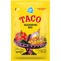 Een afbeelding van AH Taco seasoning mix