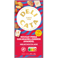 Een afbeelding van Delicata Reep nougat pinda amandel