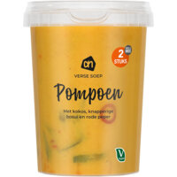 Een afbeelding van AH Verse soep pompoen