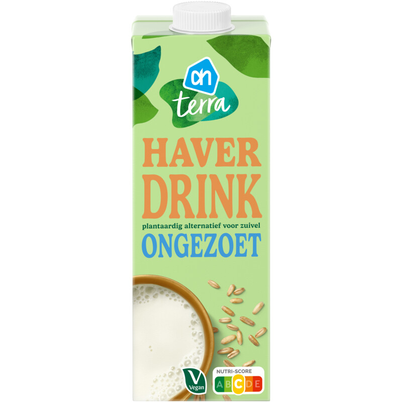 Een afbeelding van AH Terra Plantaardige haverdrink ongezoet
