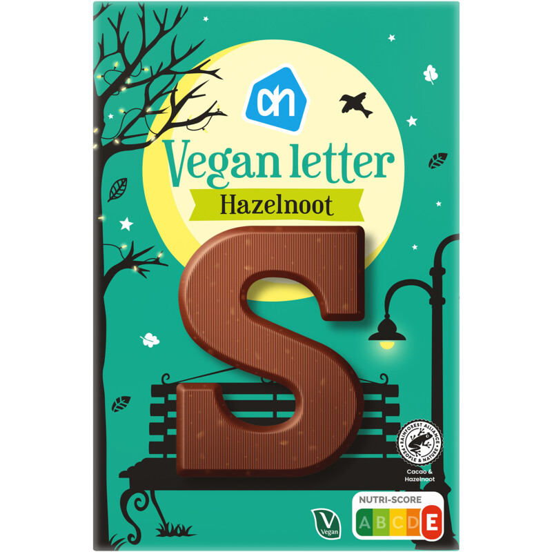 Vegan letter hazelnoot A-Z - 5449
