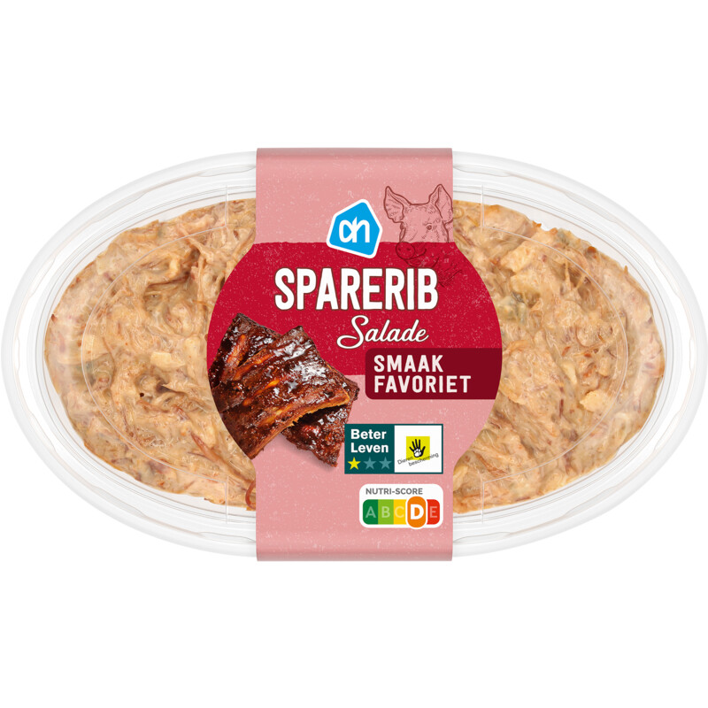Een afbeelding van AH Sparerib salade