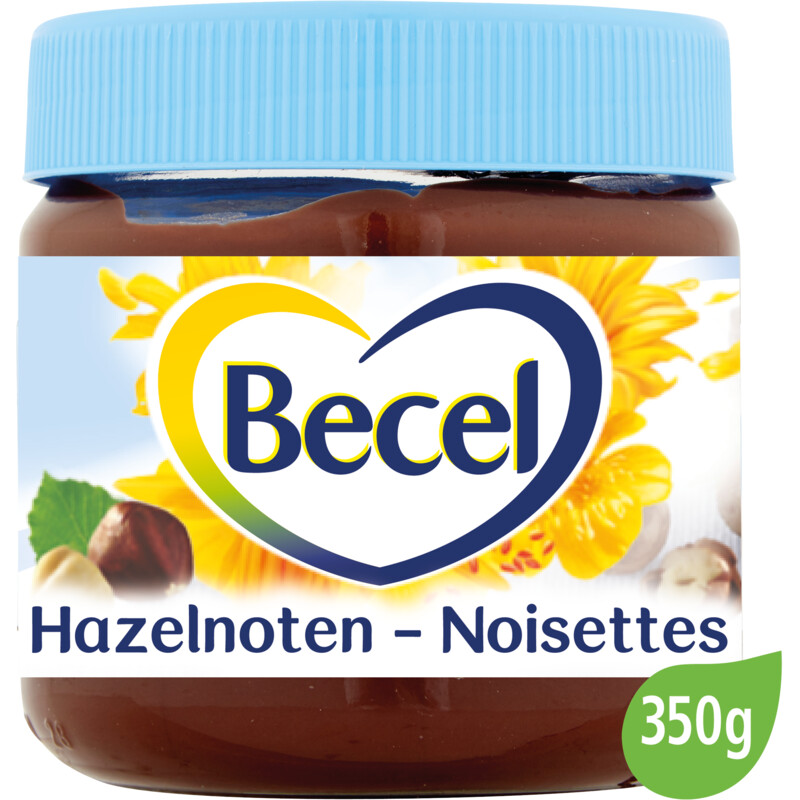 Een afbeelding van Becel Hazelnootpasta bel