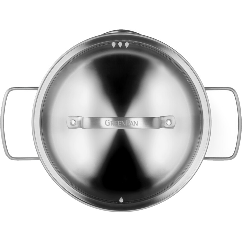 Een afbeelding van GreenPan Kookpan deksel 18cm