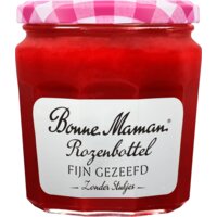 Een afbeelding van Bonne Maman Rozenbottel fijn gezeefd