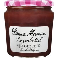 Een afbeelding van Bonne Maman Rozenbottel fijn gezeefd