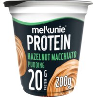 Een afbeelding van Melkunie Protein hazelnoot macchiato pudding