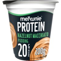 Protein hazelnut macchiato pudding