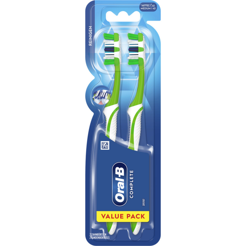 Een afbeelding van Oral-B Tandenborstel complete value pack