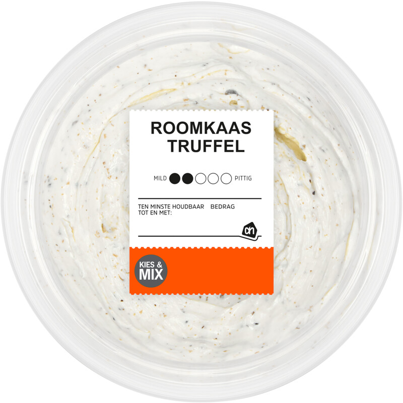Een afbeelding van AH Roomkaas truffel