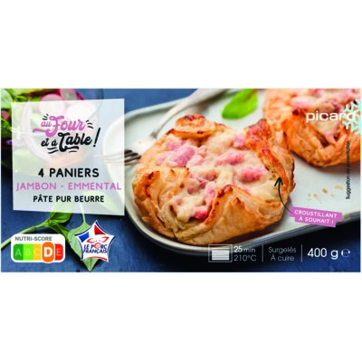 pdp-image-Picard Bladerdeeghapjes ham kaas