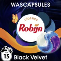 Een afbeelding van Robijn 3-in-1 Wascapsules black velvet