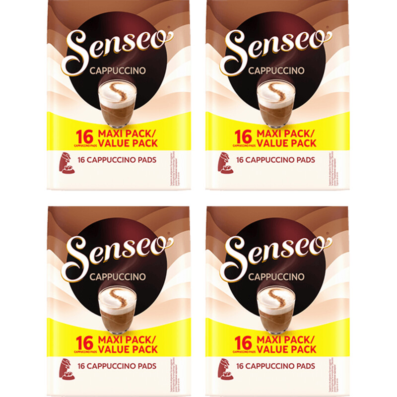 Een afbeelding van Senseo cappuccino maxi 4-pack